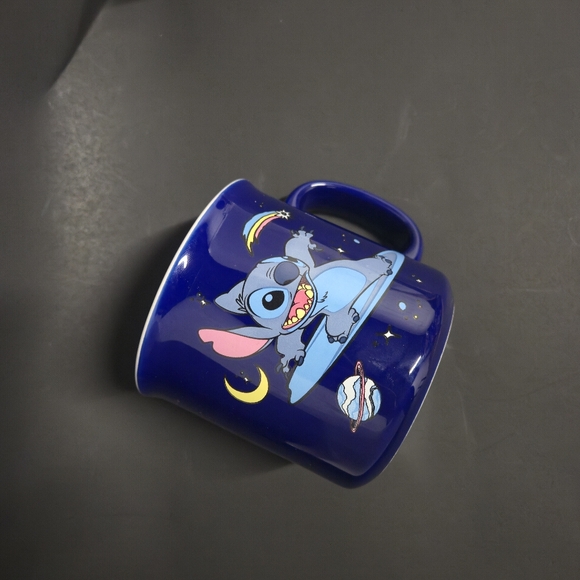 Disney Lilo & Stitch 20oz Coffee Mug Space Surfer Universe Ceramic Cup Mug New - Picture 12 of 15